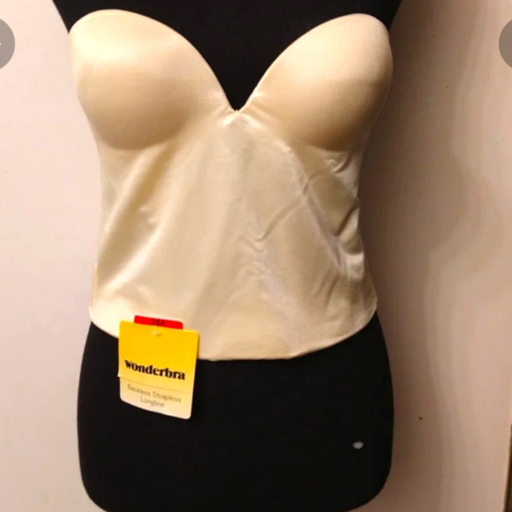 NWT Vintage WONDERBRA Backless BUSTIER